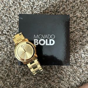 Movado Bold Watch with links